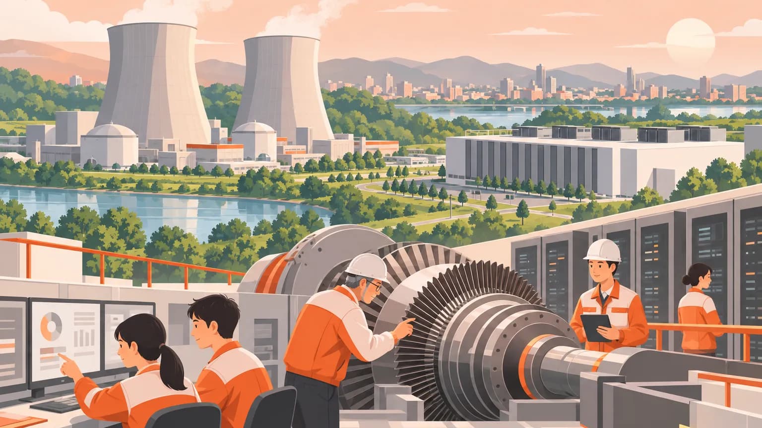 Google、米国の既存原発増強を支援 データセンター拡大の電力確保へ