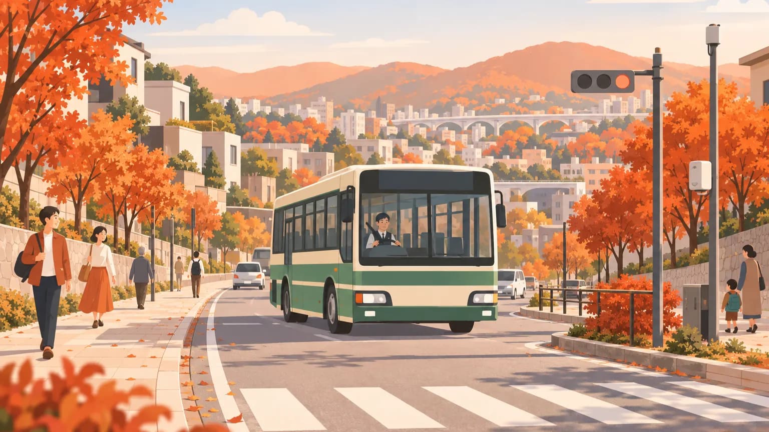 京都市バスの自動運転、洛西で11月から100日テスト走行 2028年度に実装へ