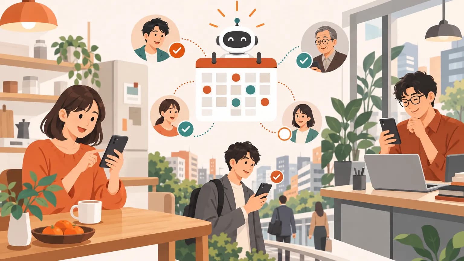 LINEヤフーが日程調整エージェント提供、AIが予定決めを支援