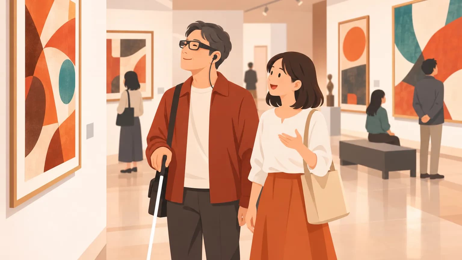 Meta、AI眼鏡で視覚障害者の美術鑑賞支援へ ミラノで試験開始