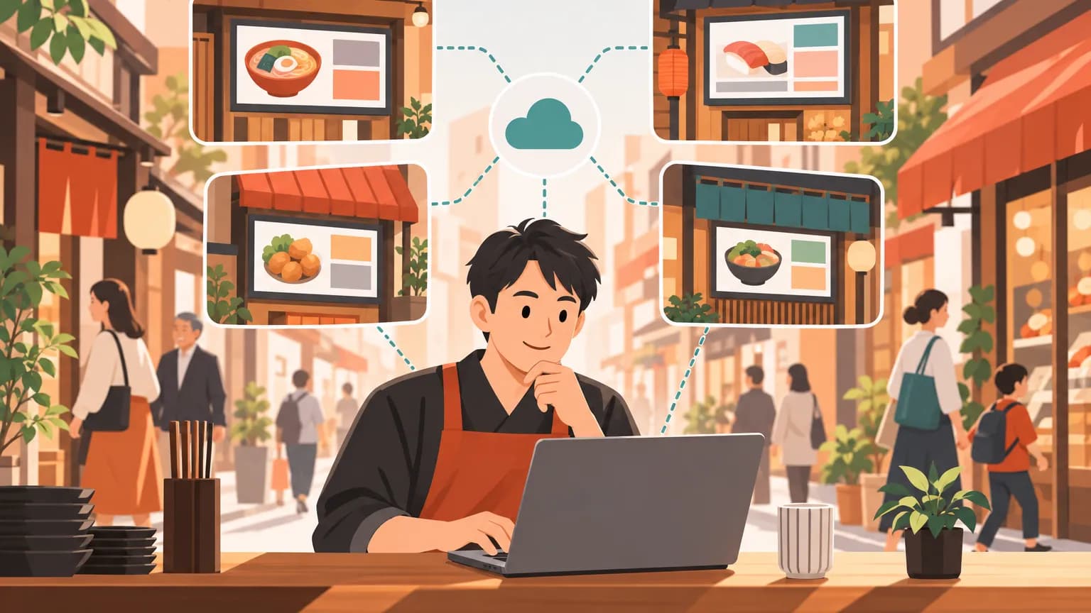 シャープが「e-Signage SX」提供開始、店の表示を遠隔管理
