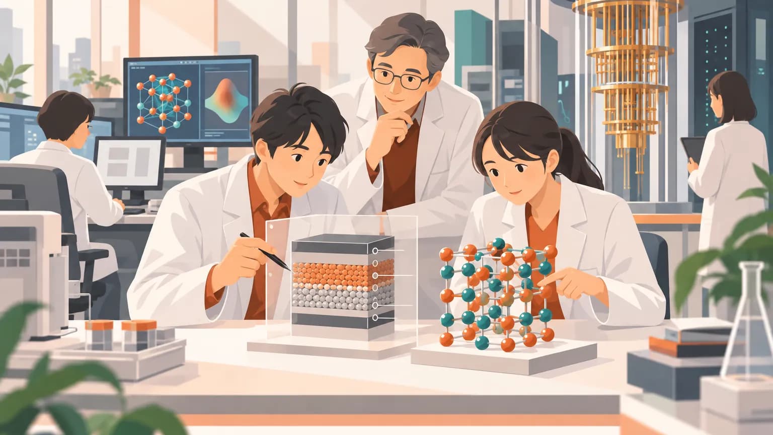 シャープ、量子計算で全固体電池の材料評価へ 候補選びの精度向上目指す