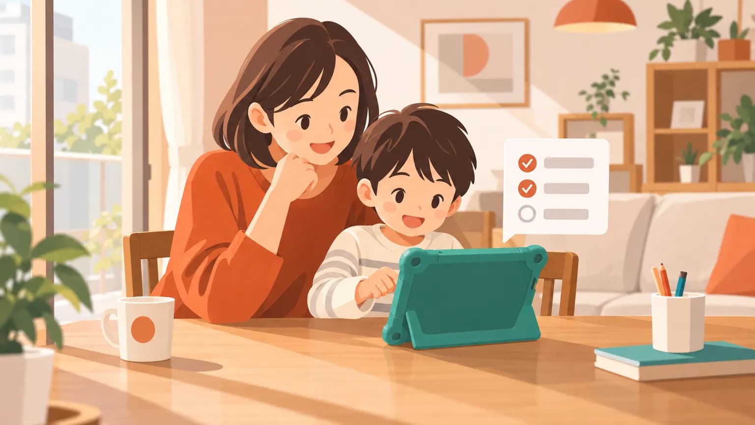 Amazonキッズタブレット 子どもに渡す前に保護者が確かめること